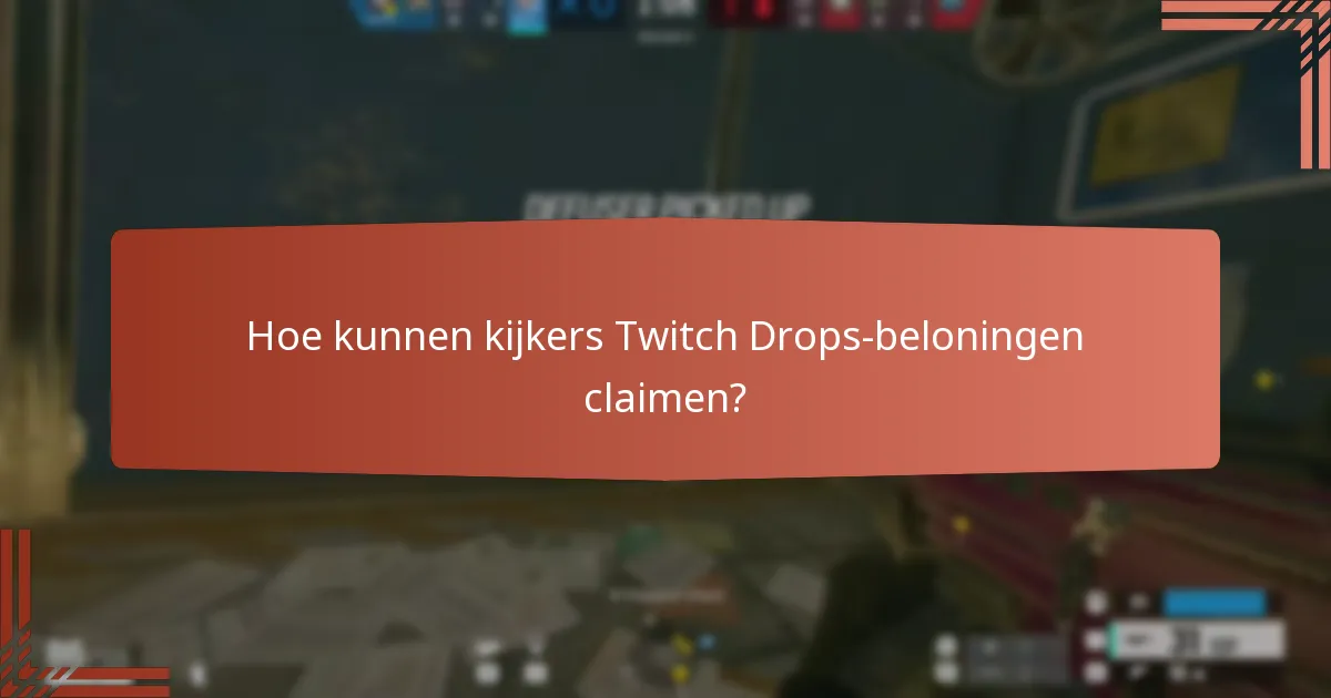 Welke soorten beloningen kunnen worden verkregen via Twitch Drops?